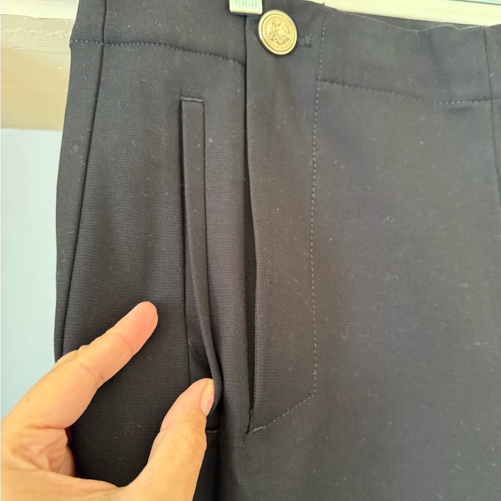 Ann Taylor Classic Black Wide-Leg Pants - Picture 3 of 7